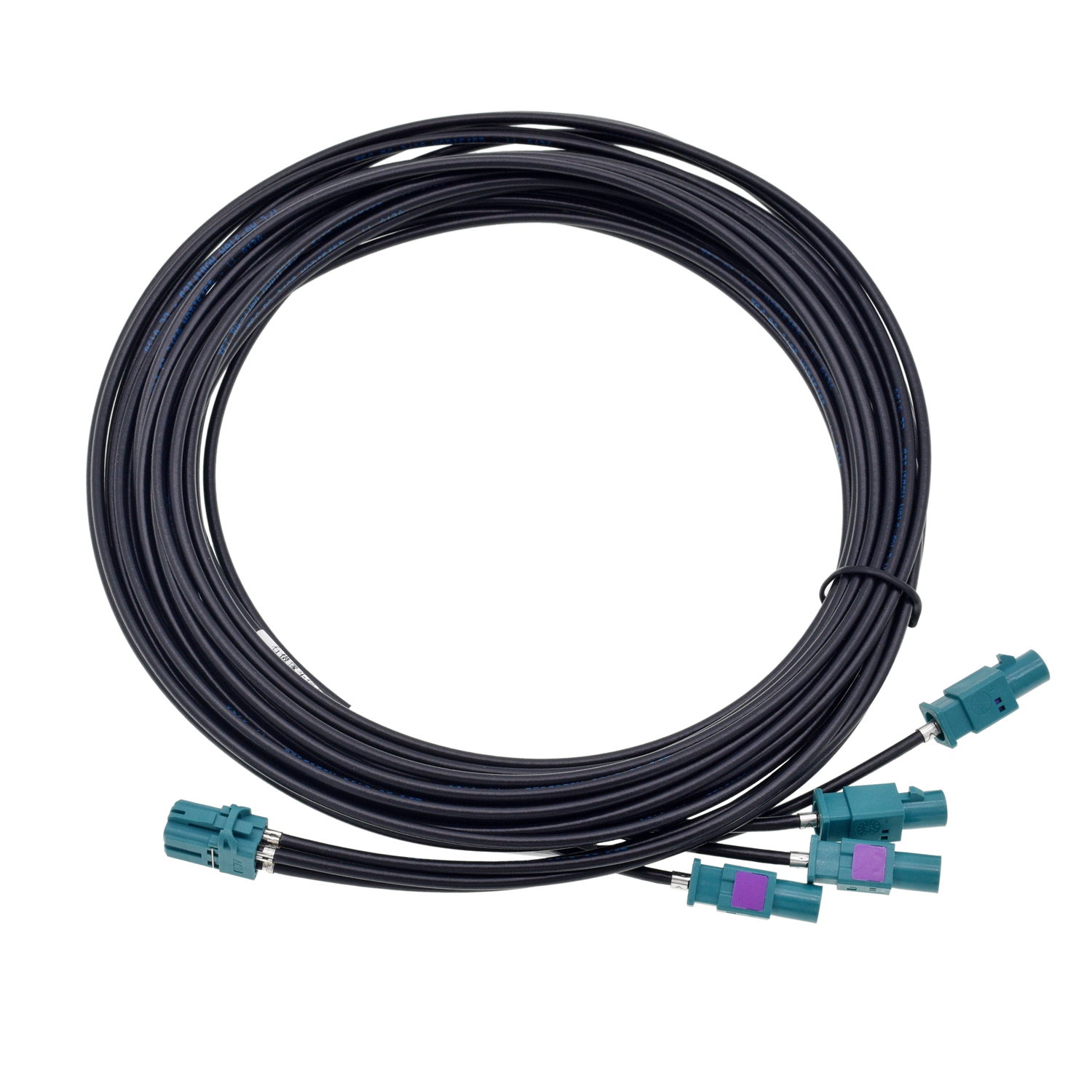 Arn&eacute;s de cableado automotriz coaxial del remolque de la vivienda del enchufe del PVC