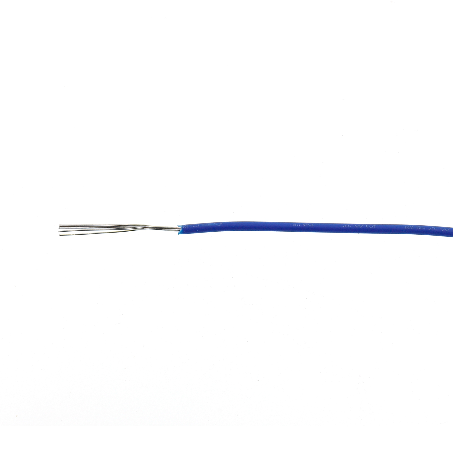 Cable de conexión UL azul UL1571 de cobre de un solo núcleo 26AWG SRPVC