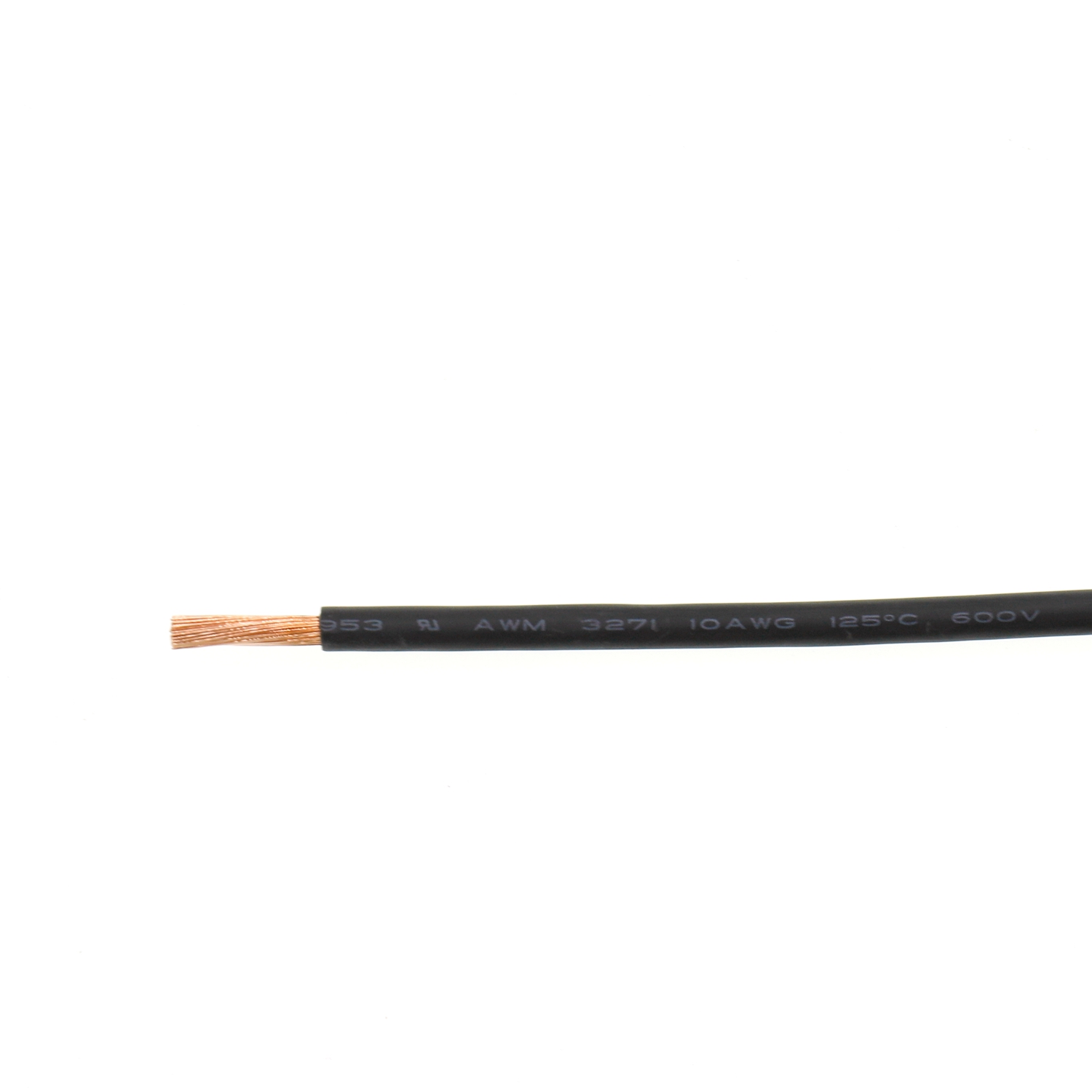 Cable de conexión de cobre desnudo UL3271 10AWG Cable de bajo humo UL AWM