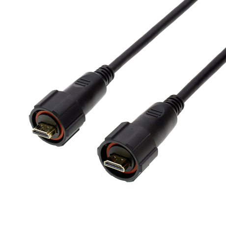 Arnés de cableado de comunicación de TV electrónica IP68 HDMI personalizado