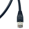 OEM puro del alambre de cobre 8P8C 23 / 24AWG del cable de Ethernet de alta velocidad