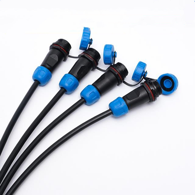 Arnés de cableado automotriz de suministro de energía del conector M12