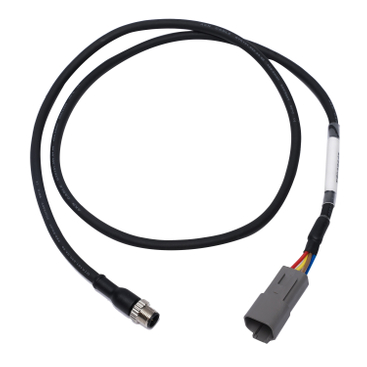 Arnés de cableado automotriz del conector M12 de la prenda impermeable IP67