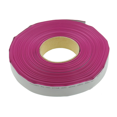 Cable plano de PVC UL2651 gris 2,54 mm 26 AWG para conector IDC