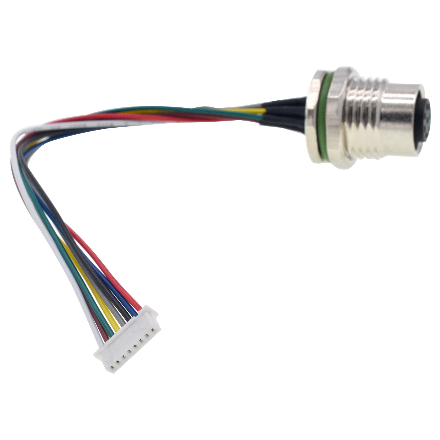 Conjunto de cable de conector hembra JST Molex 8PIN Terminal M12