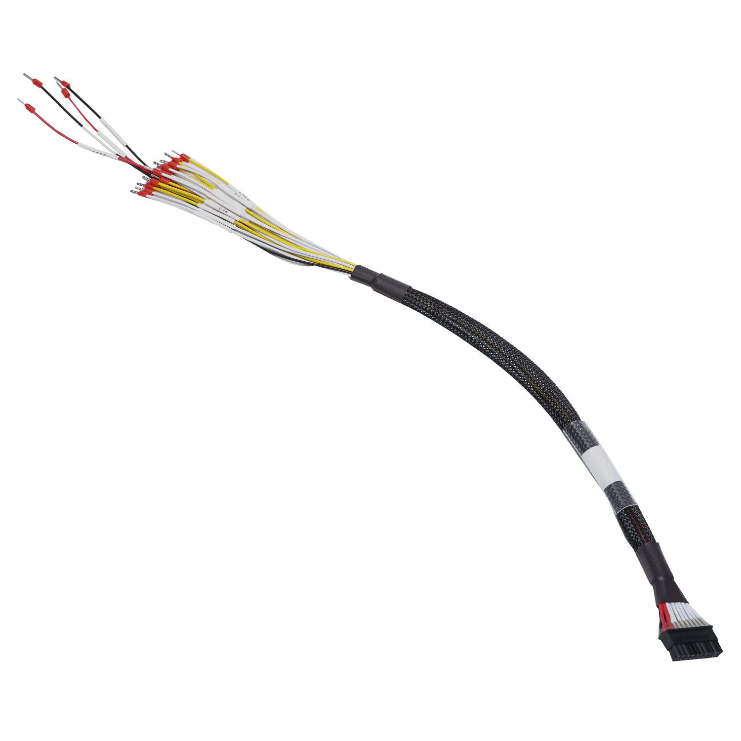 Ensamblaje de cable del OEM del arn&eacute;s de curado del pegamento terminal del tubo PH3.0UV