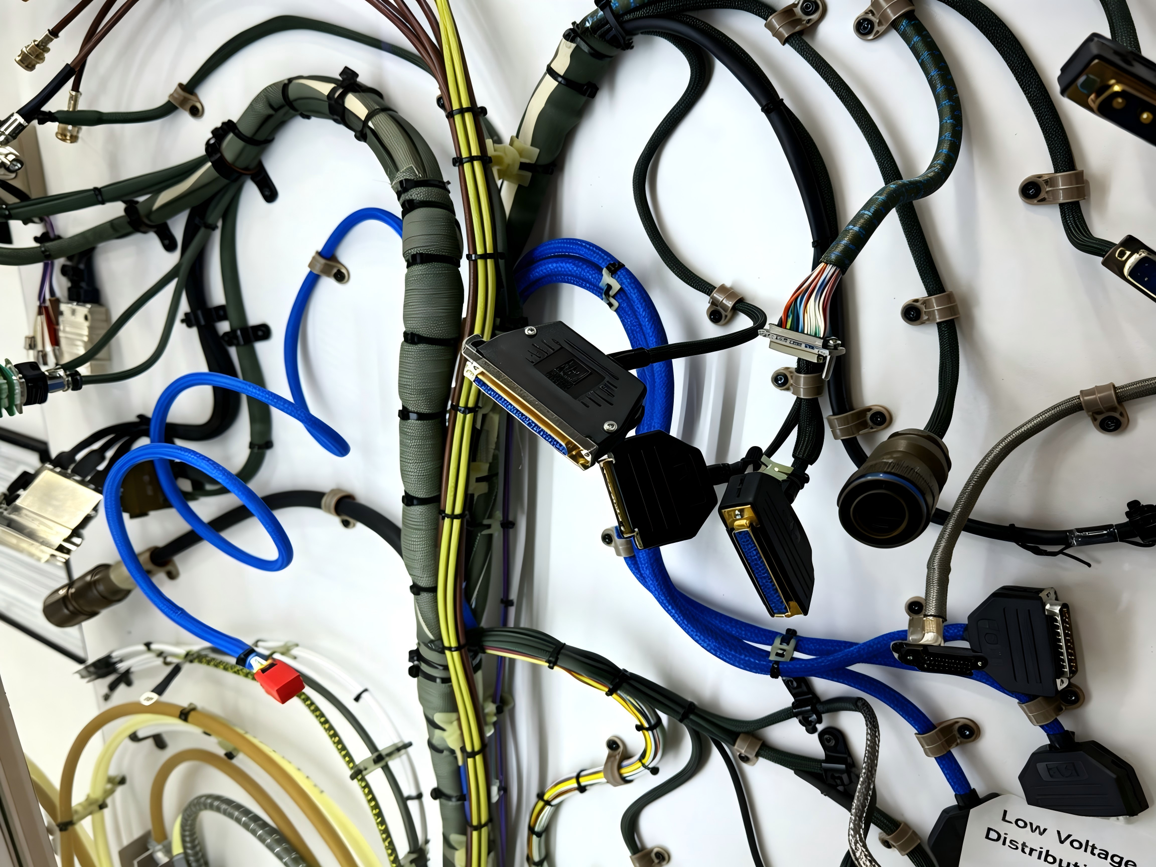 Aplicaciones de mazos de cables aeroespaciales