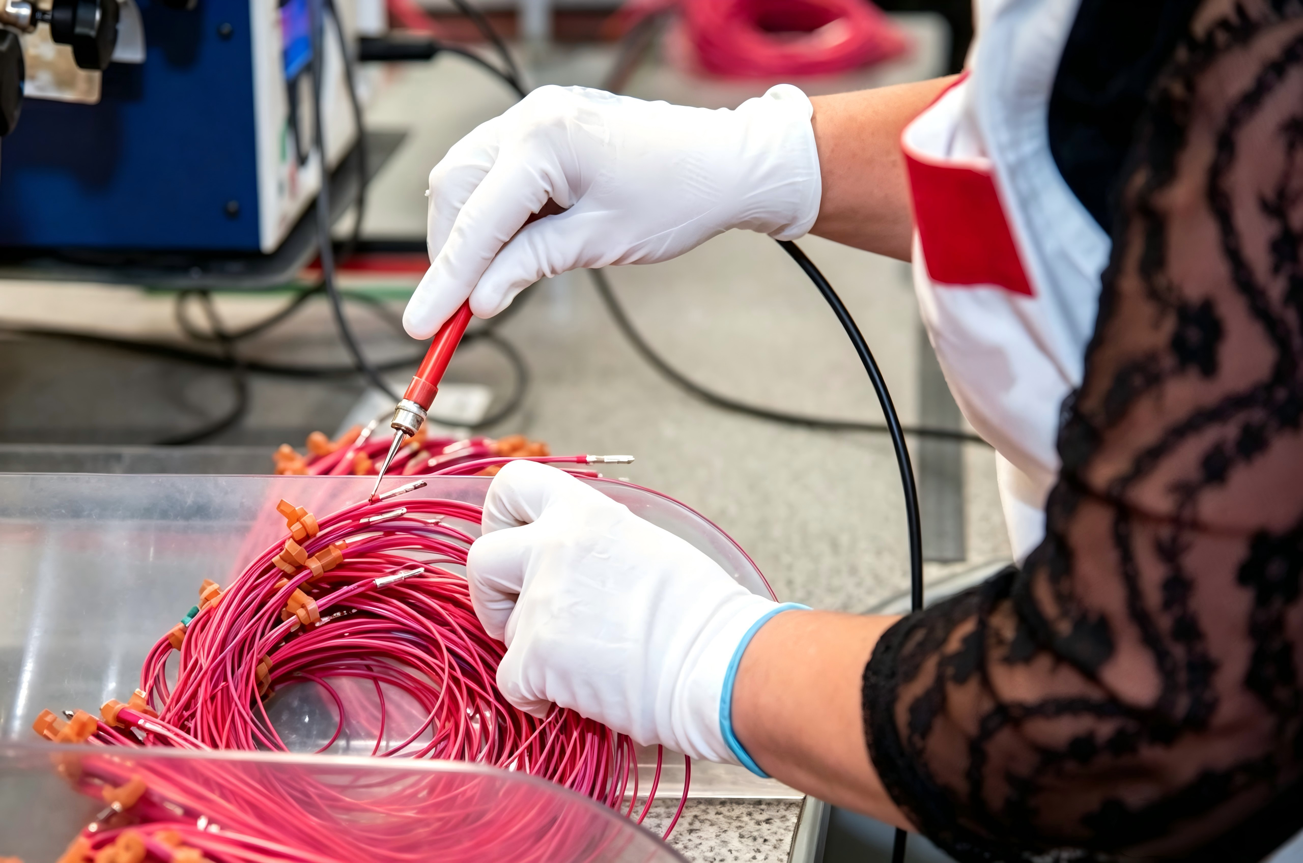 Soldadura ultrasónica en la fabricación de mazos de cables: proceso, beneficios, aplicaciones y control de calidad
